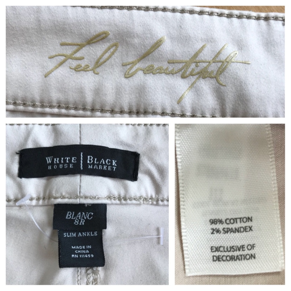 WHBM - Cargo Pants - Embellished, Slim Ankle - Picture 4 of 8
